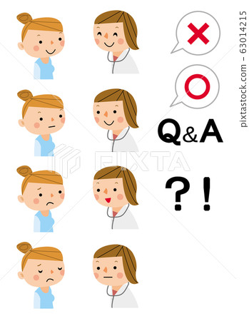 Q & A for pregnant women and female doctors 63014215