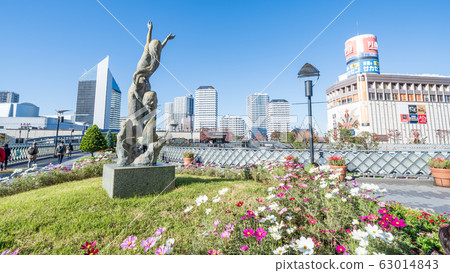 Kawaguchi-shi, Saitama In front of JR Kawaguchi Station east exit 63014843