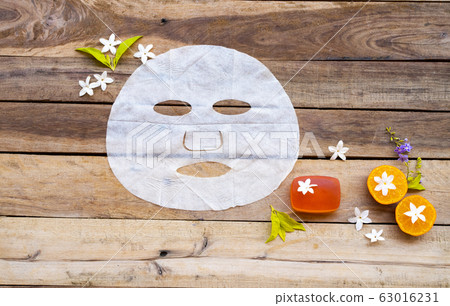 natural aroma sheet mask extract fruit orange health care for skin face essence face mask, herbal soap 63016231