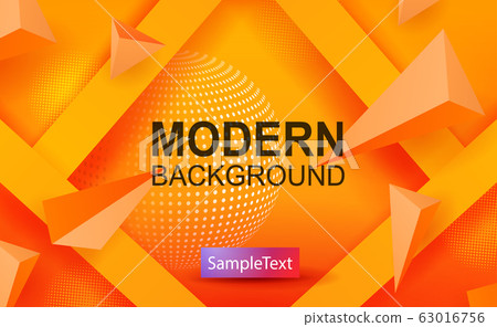 Abstract geometric yellow design with...-插圖素材 [63016756] - PIXTA圖庫