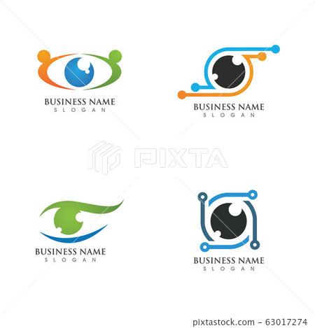 Eye Care vector logo design Eye Care vector logo design 63017274