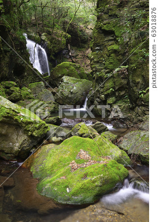 Okuda rope waterfall (Obama City, Fukui Prefecture) 63018876