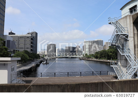 Scenery of Tennozu Isle in Shinagawa-ku, Tokyo 63019727