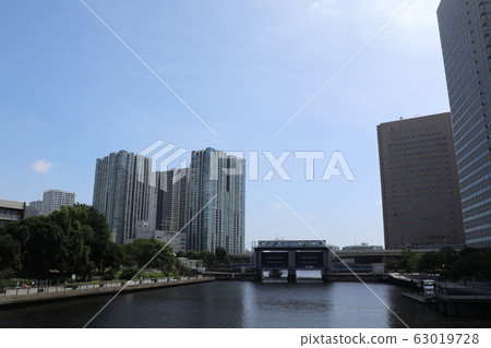 東京品川區天王洲島的風景 63019728