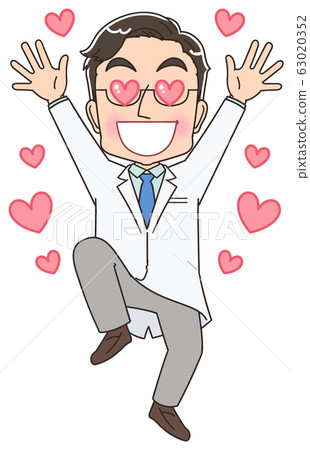 醫生醫生圖醫生可愛漫畫動漫白大衣 63020352