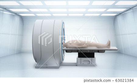 MRI scan machine 63021384