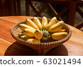 golden bananas or Lady Finger banana 63021494