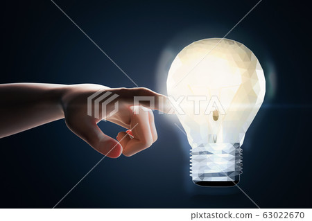 Bright idea concept Bright idea concept 63022670