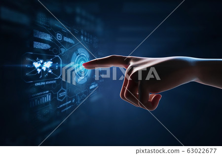 Finger point graphic display Finger point graphic display 63022677