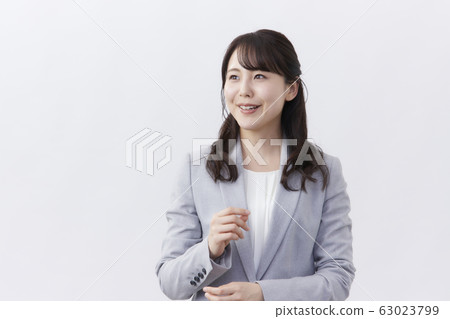 Business woman, portrait, facial expression 63023799