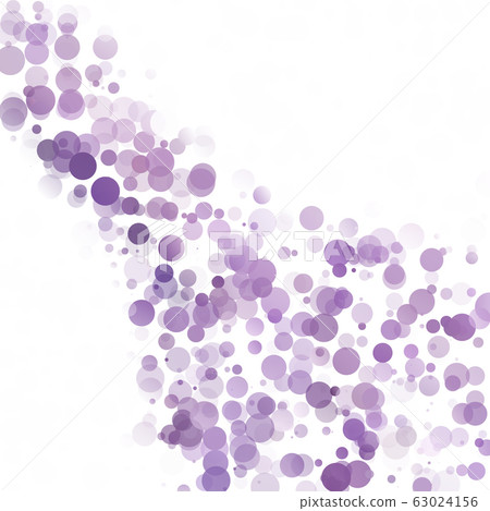 Bubbles Circle Dots Unique Purple Bright Vector - Stock Illustration ...