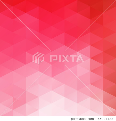 Red Grid Mosaic Background, Creative Design 63024428