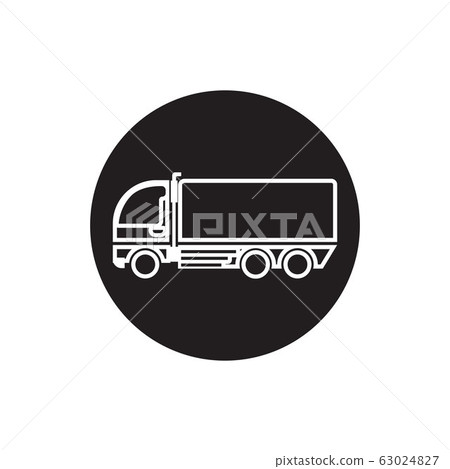 truck icon and symbol template 63024827