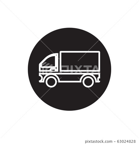 truck icon and symbol template 63024828