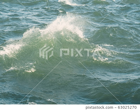 Stormy Waves Closeup 63025270