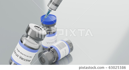 Rendering 3d vaccine medicine bottle flu vaccine anti-vaccination and covid-19 Rendering 3d vaccine medicine bottle flu vaccine anti-vaccination and covid-19 63025386