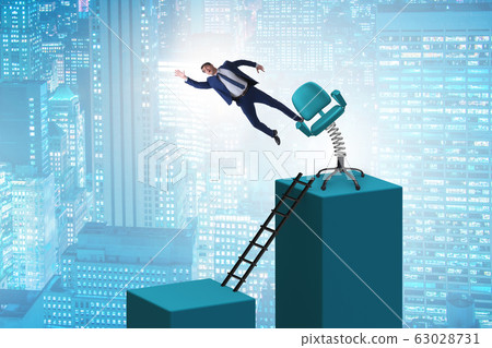 Dismissal and redundancy concept with businessman Dismissal and redundancy concept with businessman 63028731