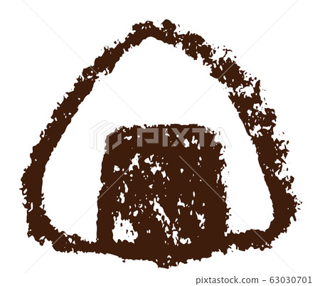 飯糰蠟筆劃的插圖 63030701