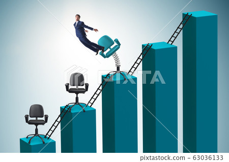 Dismissal and redundancy concept with businessman 63036133