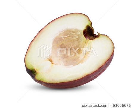 Mamiew Pomerac or Malay Apple (Syzygium Mamiew Pomerac or Malay Apple (Syzygium 63036676