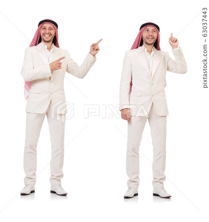 Arab man in diversity concept Arab man in diversity concept 63037443
