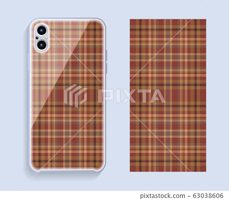 Mobile phone cover design. Template smartphone Mobile phone cover design. Template smartphone 63038606
