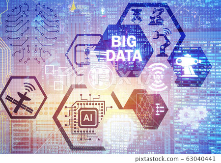 Big Data Modern Computing Concept - Stock Illustration [63040441] - PIXTA