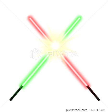 Thow crossed light swords as a concept of the 63041305