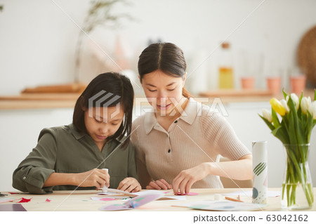 Creating Mother's Day Card 63042162