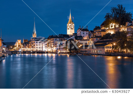 Zurich, the largest city in Switzerland 63043927
