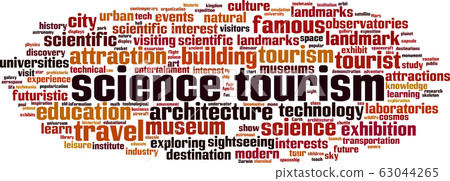 Science tourism word cloud 63044265