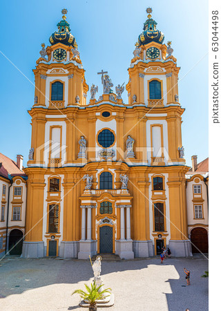 Melk Abbey in Wachau, Austria Melk Abbey in Wachau, Austria 63044498