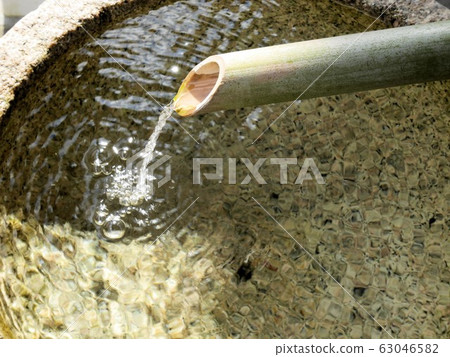 Famous water in Japan: Sake brewery water in Saijo-cho, Higashihiroshima 63046582