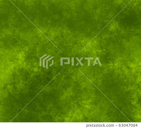 Digital textured surface in shades of light green. Chaotic brush strokes of paint on paper. Creative texture 63047084
