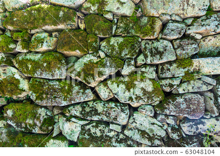 Large stone wall Large stone wall 63048104