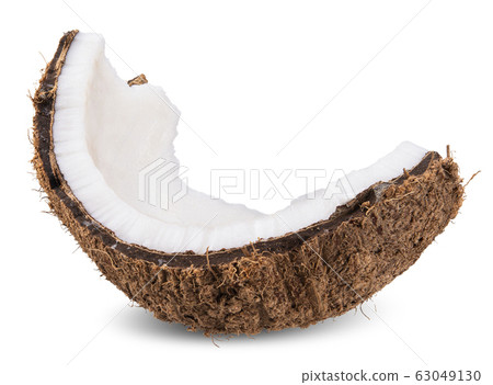 coconut isolated on white clipping path coconut isolated on white clipping path 63049130