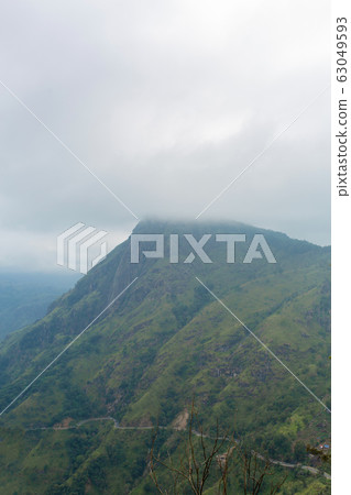 Mountain landscape, green slopes. Beauty of Mountain landscape, green slopes. Beauty of 63049593