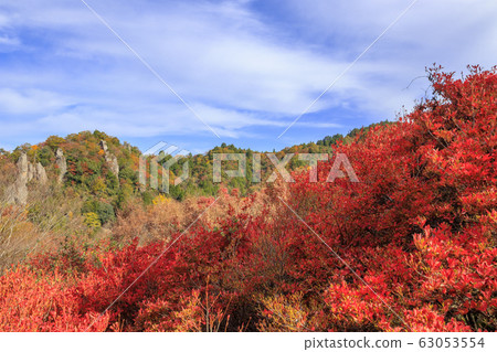View of Tate Haneda Yaba Valley Kusu-gun, Oita Prefecture View of Tate Haneda Yaba Valley Kusu-gun, Oita Prefecture 63053554