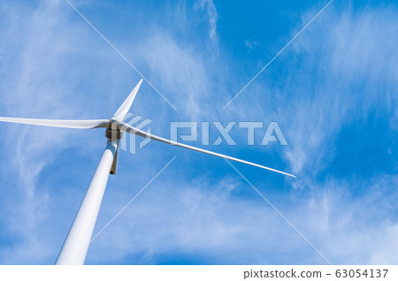 福井蘆原夢古蘭瑪風力發電風車三月 63054137