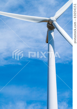 福井蘆原夢古蘭瑪風力發電風車三月 63054151