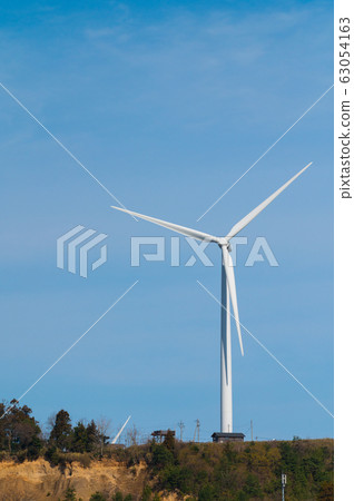 福井蘆原夢古蘭瑪風力發電風車三月 福井蘆原夢古蘭瑪風力發電風車三月 63054163