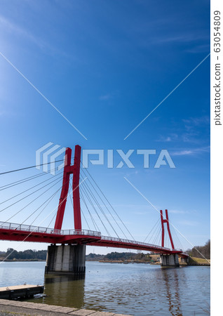 喜多田湖虹膜橋2020年3月 63054809