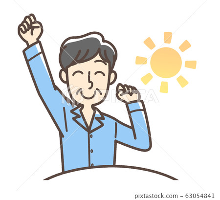 Good sleep Men No background 63054841