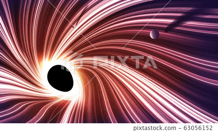 Abstract Powerful Blackhole 63056152