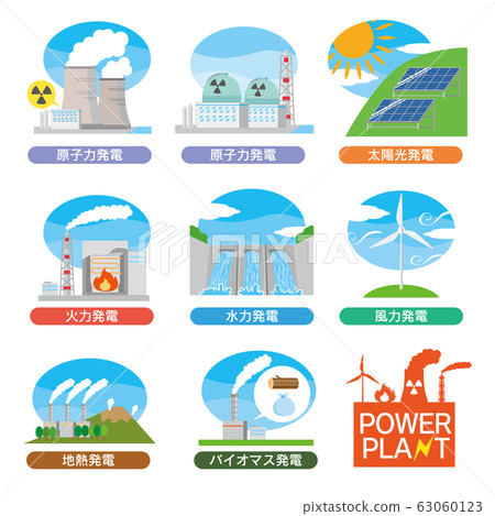 發電廠，發電，電氣設備，設施，建築物，設備 63060123