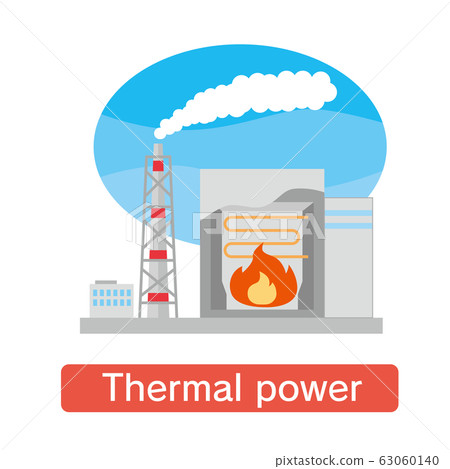 Thermal power, thermal power, electricity, energy, power plants 63060140