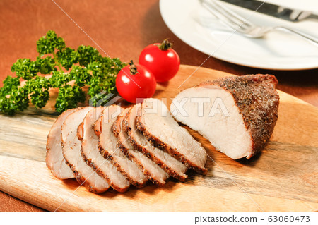 Handmade pork pastrami Handmade pork pastrami 63060473