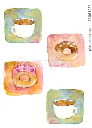 Coffee and donuts 63061951