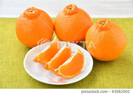 Winter-spring citrus, decopon (Dekon, Shiranui). Fruit, fruit. Winter-spring citrus, decopon (Dekon, Shiranui). Fruit, fruit. 63062002