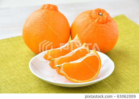 冬春柑桔，德寬（Dekon，Shiranui）。水果，水果。 63062009